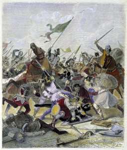 Othon 1er (912-973) meglepte a lázadók Rómában – a „Histoire des popes” című könyvében, Maurice Lachatre alkotó: Unknown artist