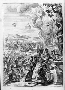Ovidius (Ovidius) - illusztráció a 15. könyvhöz - (P. Ovidius: Az éjszaka metamorfózisai alkotó: Unknown artist