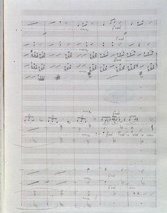 Waverley opus 1 kottájának oldala, Hector Berlioz nyitánya alkotó: Unknown artist