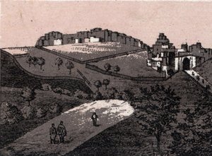Palesztina: kilátás Betlehem városára (Betlehem). in "" A világ 168 nézetet szemléltet"" Keltezés nélküli (XIX. század vége) alkotó: Unknown artist