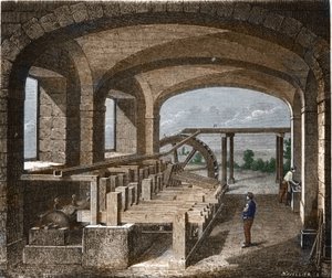 Papírgyártás a XIX. alkotó: Unknown artist