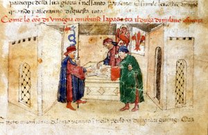 Béke Velence, Milánó hercege és Franciaország között. alkotó: Unknown artist
