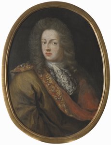 Philippe Christophe Comte de Kœnigsmark, a hanovrei udvar lovasságának tisztje - Philipp Christoph von Koenigsmarck gróf (1665-1694), névtelen portréja. Olaj, vászon, 17. század utolsó negyede .. Mérete: 79x59 cm. Nemzeti Múzeum Stockholm alkotó: Unknown artist