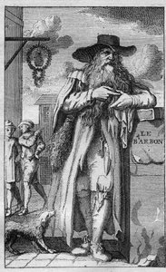Pierre de Montmaur (1576-1650) erudit, latin kifejezésű francia költő - metszet alkotó: Unknown artist