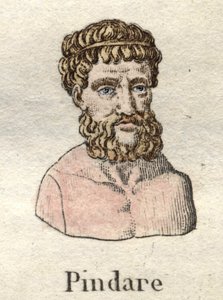 Pindare (i. e. 518-438), görög operaköltő. alkotó: Unknown artist