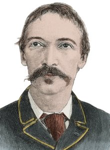 Portré Robert Louis Stevenson (1850-1894) - brit író alkotó: Unknown artist