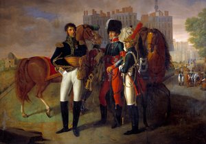 La Ronciere, a Saint Germain Anonymous lovassági iskola parancsnoka egész alakos portréja. 1812. Párizs, Hadsereg Múzeum alkotó: Unknown artist