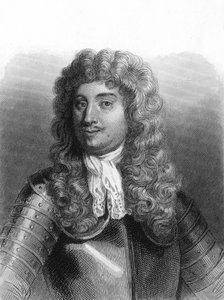 Ábrahám, Duquesne márki (1610 - 1688), francia tengerész portréja - Lavallée „Histoire des Français”-jában, metszet, sd. alkotó: Unknown artist