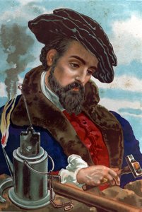 Agricola Georg (Georgius) Bauer portréja, aki német Agricola Mineralogist néven ismert (Glauchau, Szászország alkotó: Unknown artist