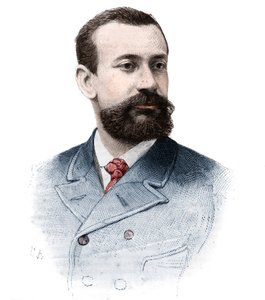 Albert I. Grimaldi (Albert Honore Charles) (1848-1922), monacói herceg (1889-1922) portréja a „The Illustrious World” című filmben, szeptember 21. alkotó: Unknown artist