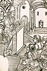 Nagy Albert portréja (Albert Magnus 1206-1280), Nagy Szent Albert (1205-1280) alkotó: Unknown artist