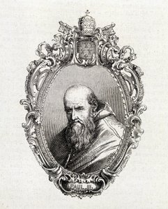 Alessandro Farnese, III. Pál (1468-1549) pápa portréja 1534 és 1549 között. alkotó: Unknown artist