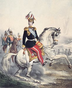 Alekszandr II. Nyikolajevics portréja (színes metszet) alkotó: Unknown artist