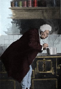 Alexandre Dumas pere (1802-1870) portréja a kemencékben. alkotó: Unknown artist