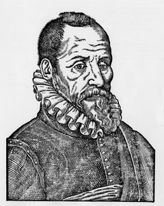 Ambroise Paré (1509-1590) francia sebész portréja alkotó: Unknown artist