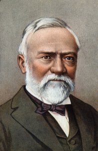 Andrew Carnegie portréja . alkotó: Unknown Artist