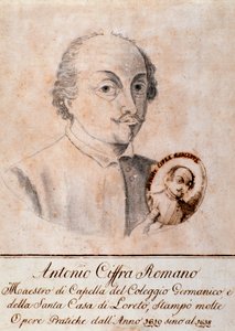 Antonio Cifra portréja (rajz) alkotó: Unknown artist