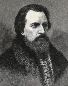 Apollo Grigorjev (1822-1865) orosz költő és kritikus portréja - Apollo Grigorjev költő és irodalomkritikus és orosz színház alkotó: Unknown artist