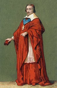Armand Jean Du Plessis, de Richelieu bíboros (1585-1642) portréja alkotó: Unknown artist