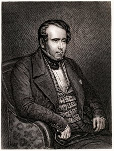 Augustin Thierry francia történész portréja (metszet alkotó: Unknown artist