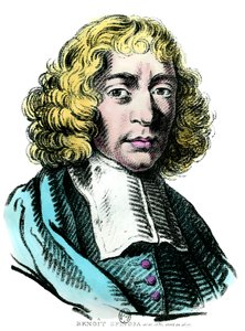 Baruch de Spinoza (1632 - 1677) holland filozófus portréja, más néven Bento de Espinosa vagy Benedictus de Spinoza vagy Benoit de Spinoza. 17. századi metszet. Coll. Megy. alkotó: Unknown artist