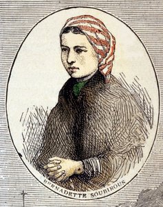 Soubirous Bernadette (1844-1879) portréja. alkotó: Unknown artist