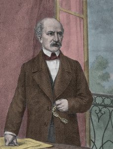 Carlo Cattaneo (1801-1869) olasz hazafi, filozófus portréja - Carlo Cattaneo (1801-1869) hazafi, filozófus, politikai gondolkodó portréja alkotó: Unknown artist