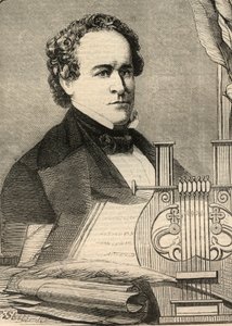 Charles Anthon (1797-1867) amerikai professzor portréja. Metszet az 1858. január 23-i „” The illustrated London News”-ba. alkotó: Unknown artist
