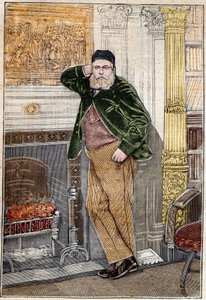 Charles Gounod (1818-1893) francia zeneszerző portréja. alkotó: Unknown artist