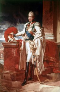 X. Károly (1757 - 1836), 1824-től 1830-ig tartó francia király portréja. Festmény. Capodimonte Múzeum, Nápoly. alkotó: Unknown artist