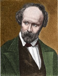 Christian Friedrich Hebbel (1813-1863) német költő és drámaíró portréja alkotó: Unknown artist