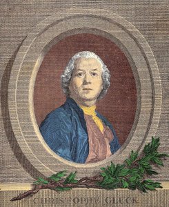 Christoph Willibald portréja, VON GLUCK lovag (1714-1787) német zeneszerző alkotó: Unknown artist