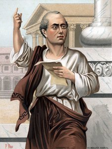 Cicero portréja latinul Marcus Tullius Cicero római politikus, szónok és író alkotó: Unknown artist