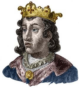 III. Clothaire (652-673), Neustria és Burgundia királyának portréja alkotó: Unknown artist