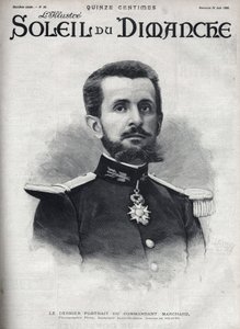 Jean Baptiste Marchand (1863-1934) parancsnok portréja. Metszet a „” Le-sun-du-sunday”-ban, június 25 alkotó: Unknown artist