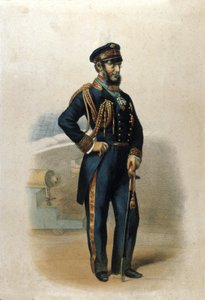 Carlo di Persano Pellion gróf (1806-1883), az Olasz United hazafiának portréja. alkotó: Unknown artist