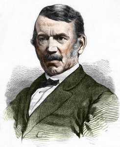 David Livingstone (1813-1873) portréja. alkotó: Unknown artist