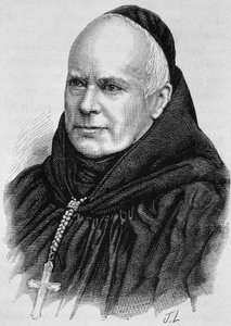 Dom Guéranger portréja (1805 - 1875). század végi metszet a „Histoire de France”-ban, H. Martin. alkotó: Unknown artist