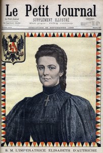 Ausztriai Erzsébet (Sissi) portréja – az 1898.09.25-i „” The Petity Journal”-ban alkotó: Unknown artist