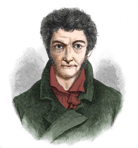 Ernst Theodor Wilhelm Hoffmann (1776-1822) német romantikus író portréja. alkotó: Unknown artist