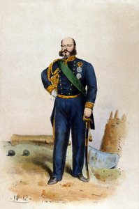 Eugenio di Savoia Carignano (1816-1888) portréja. alkotó: Unknown artist