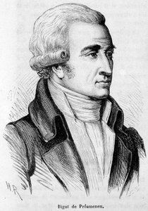 Felix Julien Jean Bigot de Preameneu (1747-1825) francia jogász és politikus portréja. alkotó: Unknown artist