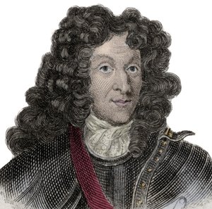 Francois-Henri de Montmorency-Bouteville (1628-1695), Luxemburg marsallja, Piney hercege és francia tábornok portréja. alkotó: Unknown artist