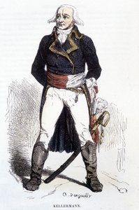François Christophe Kellerman portréja - metszet alkotó: Unknown artist
