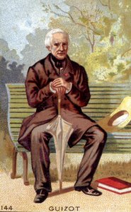 François Guizot (1787-1874) francia politikus és történész portréja. alkotó: Unknown artist
