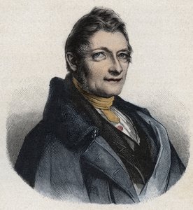 Franz Xaver Gabelsberger (1789-1849) angol feltaláló portréja alkotó: Unknown artist