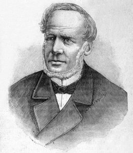 Franz de Champagny (1804-1882) portréja – a „Les Contemporains”-ban, 19. század végén. alkotó: Unknown artist