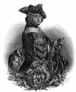II. Frigyes (1712-1786), porosz király, Nagy Frigyes néven ismert portré. alkotó: Unknown artist