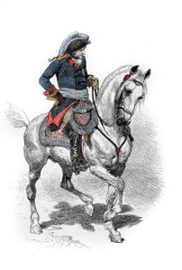 Nagy Frigyesként ismert II. Frigyes (1712-1786) portréja. századi metszet. . alkotó: Unknown artist