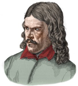 Friedrich Ruckert költő és német orientalista műfordító (1788-1866) portréja. alkotó: Unknown artist